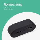 Gummiband 2,5 m x 3,0 cm - Schwarz