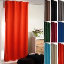 Verdunkelungsgardine mit Universalband orange - dunkelorange 270cm x 245cm