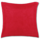 Kissenhülle Kuschel ca. 50x50cm rot - scarlett ohne Füllung