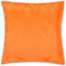 Kissenhüllen 50x50 Alessia orange - möhre ohne Füllung