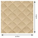 Trockner- und Waschmaschinenbezug 60 x 60 cm - Beige