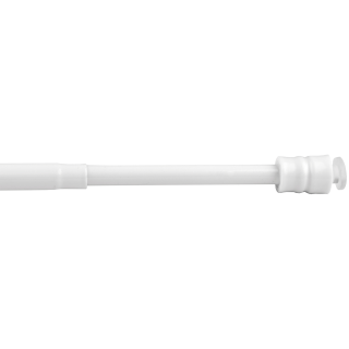 Klemmstange mit Schraubtechnik wei - perlwei 80 - 120 cm